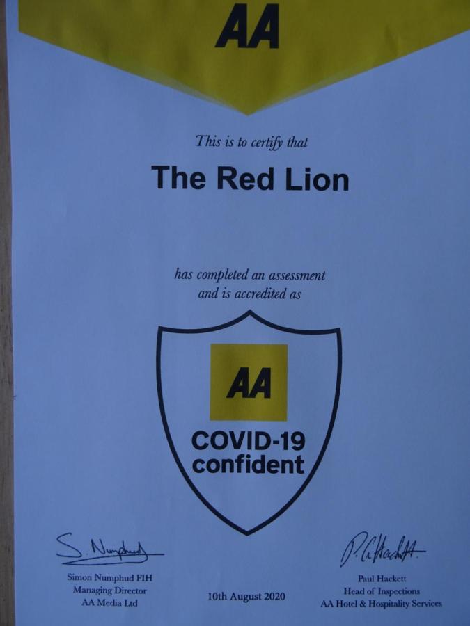 The Red Lion Hawkshaw Hotell Bury  Eksteriør bilde